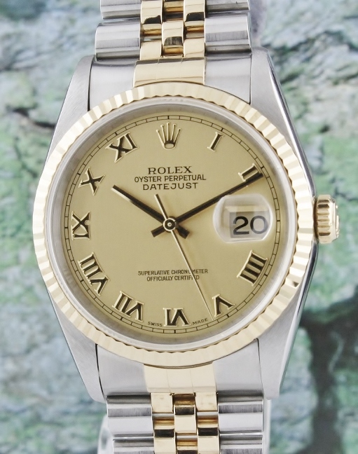 (image for) A ROLEX MEN OYSTER PERPETUAL DATEJUST / 16233